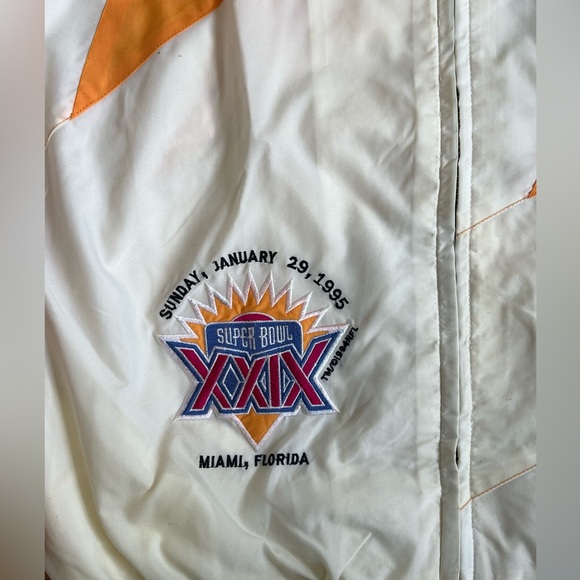 NWT Deadstock vintage 1995 Super Bowl windbreaker - Picture 5 of 6